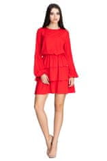 Figl Női mini ruha Linervudd M601 piros L