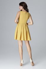 Lenitif Női estélyi ruha Anghavere L006 sárga L