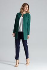 Figl Női gyapjú kabát Helaivance M551 zöld XL