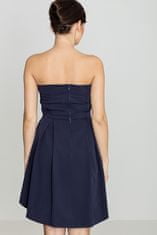 Lenitif Női estélyi ruha Evamour K368 gránát színű L