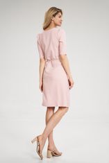 Figl Női mini ruha Ettarre M703 rózsaszín XL