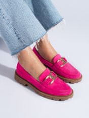 Amiatex Női félcipő 101683 + Nőin zokni Gatta Calzino Strech, rózsaszín árnyalat, 38