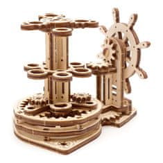 UGEARS 3D fából készült mechanikus puzzle írószer szervező