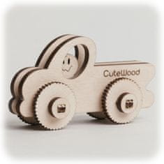CuteWood fából készült 3D puzzle felszedése