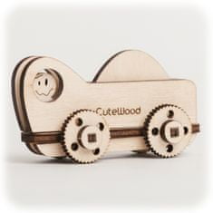CuteWood fa 3D puzzle teherautó 1