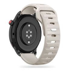 TKG Huawei Watch GT / GT2 / GT2 Pro (42 mm) okosóra szíj - Tech- Protect IconBand Line - szürke szilikon szíj (szíj szélesség: 20 mm)