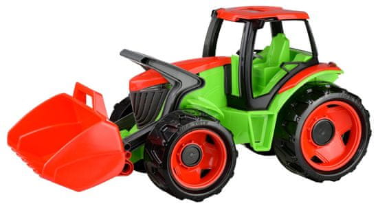 LENA Traktor, zöld-piros