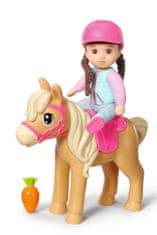 BABY born Minis készlet lóval és babával