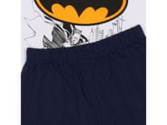 sarcia.eu Batman fehér és tengerészkék rövid ujjú fiú nyári pizsama 4 év 104 cm