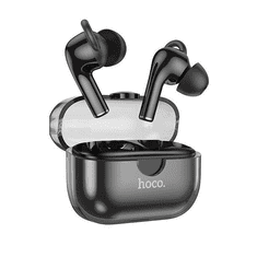 Hoco Bluetooth sztereó fülhallgató, v5.3, TWS, töltőtok, zajszűrővel, EW22 Cantante, fekete (G131555)