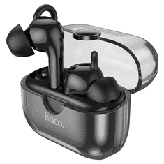 Hoco Bluetooth sztereó fülhallgató, v5.3, TWS, töltőtok, zajszűrővel, EW22 Cantante, fekete (G131555)