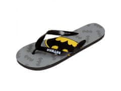 sarcia.eu Batman Férfi papucsok, szürke és fekete csúszkák 44-45 EU