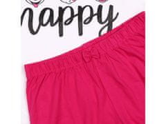 sarcia.eu Mickey Disney Lány rózsaszín és fekete rövid ujjú pizsama, nyári pizsama 9 év 134 cm