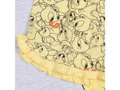 sarcia.eu Looney Tunes Tweety szürke-sárga lány rövid ujjú pizsama, nyári pizsama 11 lat 146 cm