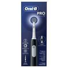 Oral-B Elektromos fogkefe Pro Series 1 Black + utazótok