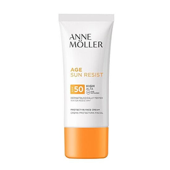 Anne Moller Fényvédő krém sötét foltok és az öregedés ellen SPF 50 Age Sun Resist (Protective Face Cream) 50 ml
