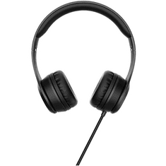 Hoco Vezetékes sztereó fejhallgató, 3.5 mm, funkció gomb, mikrofon, összecsukható, teleszkópos fejpánt, W21 Graceful Charm, fekete (130881)