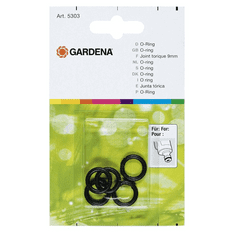 Gardena 5303-20 9 mm-es O-gyűrű Original System-hez 5 darab (5303-20)