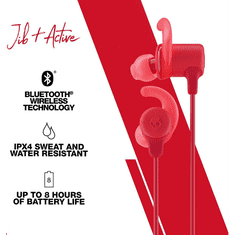 Skullcandy JIB+ Active Bluetooth sport fülhallgató piros (S2JSW-M010) (S2JSW-M010)