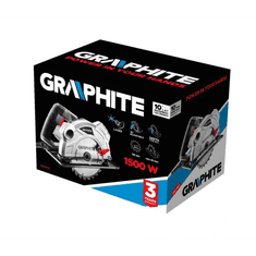 Graphite 58G492 Körfűrész 1500W 185x20mm (58G492)