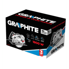 Graphite 58G493 Körfűrész 1800W 210x30mm (58G493)