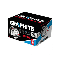 Graphite 58G488 Körfűrész 1200W 185mm + tartozékok és koffer (58G488)