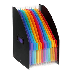 VIQUEL "Rainbow Class" 12 részes iratpapucs fekete (011167-05 / IV111187) (IV111187)