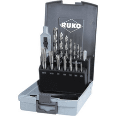 RUKO 245004RO Gépi menetfúró készlet 15 részes 1 készlet (245004RO)