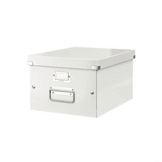 LEITZ "Click&Store" irattároló doboz A4 lakkfényű fehér (60440001) (60440001)