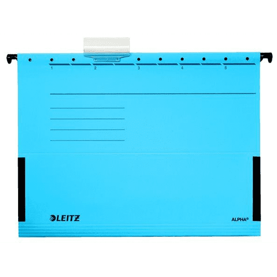 LEITZ "Alpha" függőmappa oldalvédelemmel A4 kék (E19860035) (E19860035)
