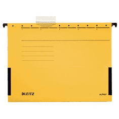 LEITZ "Alpha" függőmappa oldalvédelemmel A4 sárga (E19860015) (E19860015)