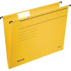 LEITZ "Alpha Standard" függőmappa A4 sárga (E19850015) (E19850015)