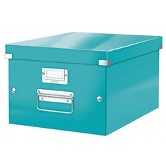 LEITZ "Click&Store" irattároló doboz A4 lakkfényű jégkék (E60440051) (60440051)