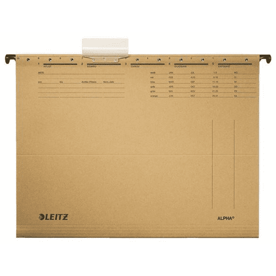LEITZ "Alpha Standard" függőmappa A4 natúr (E19150000) (E19150000)