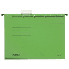 LEITZ "Alpha Standard" függőmappa A4 zöld (E19850055) (E19850055)