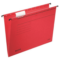 LEITZ "Alpha Standard" függőmappa A4 piros (E19850025) (E19850025)
