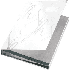LEITZ "Design" aláírókönyv A4 fehér (E57450001) (E57450001)