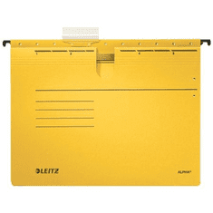 LEITZ Alpha lefűzős függőmappa sárga (E19840015) (E19840015)