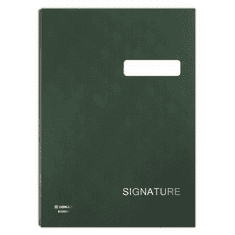 Donau 8690001-06 aláírókönyv A4 zöld (D869Z) (8690001-06)