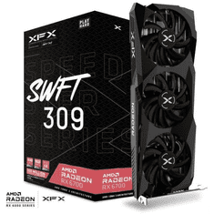XFX AMD Video Card Radeon RX-6700 Core 10GB GDDR6 160bit, 2450MHz / 16Gbps, 3x DP, 1x HDMI, 3 fans, 2 slots (RX-67XLKWFDV)