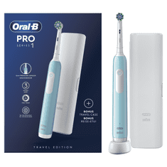Oral-B Elektromos fogkefe Pro Series 1 Blue + utazótáska