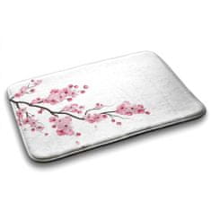 tulup.hu Fürdőszoba szőnyeg Japán cseresznye virágok 75x45 cm Fehér
