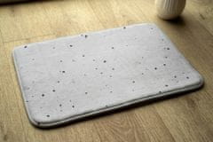 tulup.hu Nedvszívó fürdőszoba szőnyeg Makula absztrakció 75x45 cm Fehér
