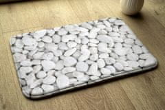 tulup.hu Fürdőszobai szőnyeg Kövek 75x45 cm Fehér