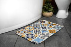 tulup.hu Fürdőszoba szőnyeg Azulejo 75x45 cm Fehér
