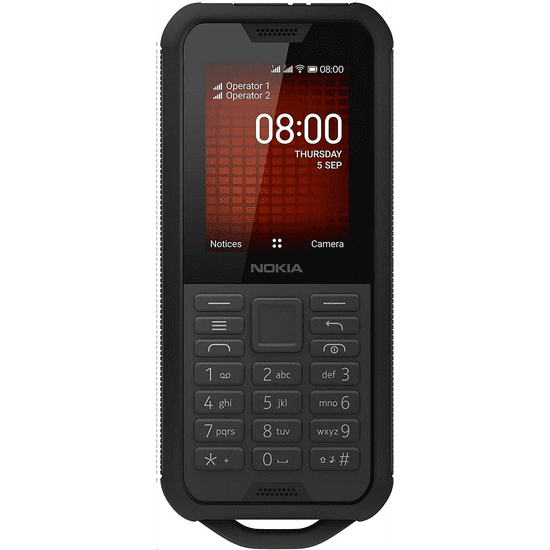 Nokia 800 Tough Dual-Sim mobiltelefon fekete acél (16CNTB01A02) - Bontott termék! (16CNTB01A02_BT)