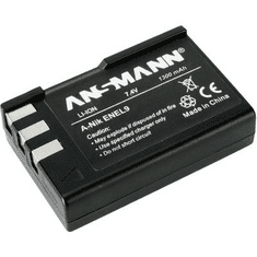 Ansmann EN-EL9 Nikon kamera akku 7,4V 1200 mAh, (5044133/05)