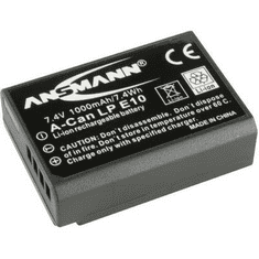 Ansmann LP-E10 Canon kamera akku 7,4V 1000 mAh, (1400-0018)
