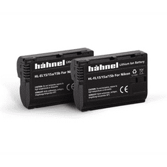 HÄHNEL HL-EL15HP/A/B Twin Pack akkumulátor szett (Nikon EN-EL15, 1650mAh) (1000 160.2) (1000 160.2)