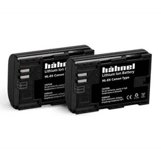 HÄHNEL HL-E6 Twin Pack akkumulátor szett (Canon LP-E6, 1650mAh) (1000 160.1) (1000 160.1)